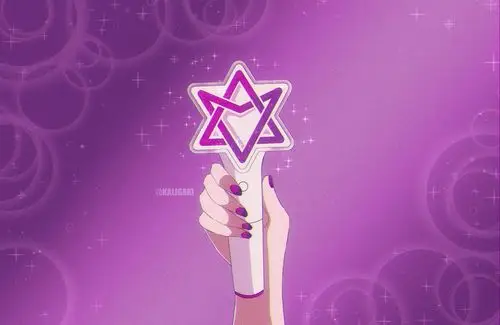 卡通动漫版的韩团应援棒路人除了exo的其他都不认识