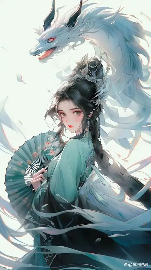 温婉的姿态和表情: 古风人物的姿态和表情往往充满了温婉和柔情.