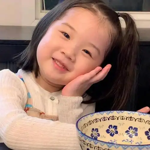 适合永久做头像的可爱韩国小女孩头像