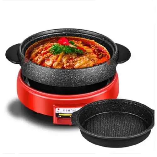 家用乌龟锅韩式多功能烤肉锅