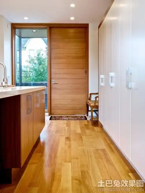 简约实木门图片设计图片赏析--土巴兔装修效果图