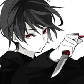 动漫头像男生冷酷带刀霸气的超酷动漫男生拿刀头像图片