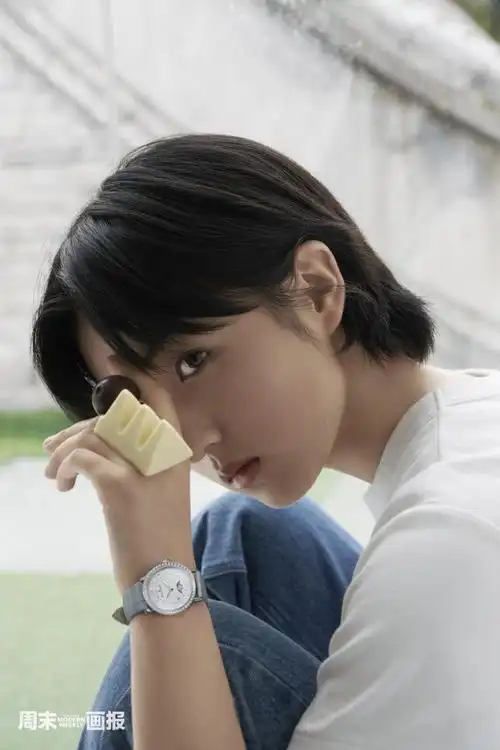 张子枫短发照片齐肩短发_发型图片