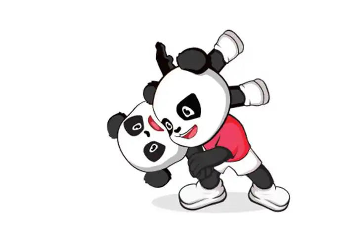 十四运吉祥物简笔画——熊熊 - 元艺考