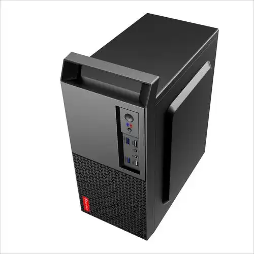 启航 手提台式电脑小机箱diy 双usb3.0 办公家用m-atx板机箱背线