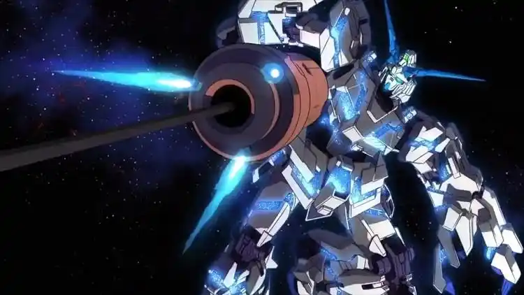 《机动战士高达uc》完美独角兽 影像,蓝色帅炸!