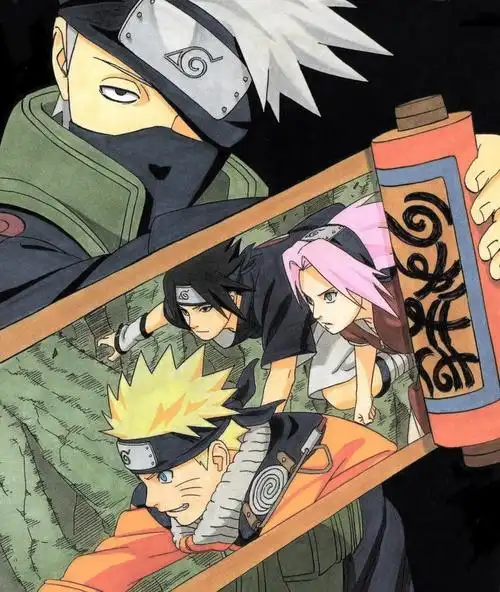 《火影忍者》漫画珍藏版彩页 手机壁纸