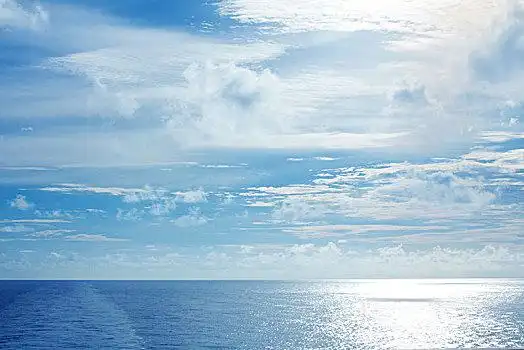 海南碧海蓝天风景,平静,海洋,蓝天红色,船,海滩,桑给巴尔岛,蓝天背景