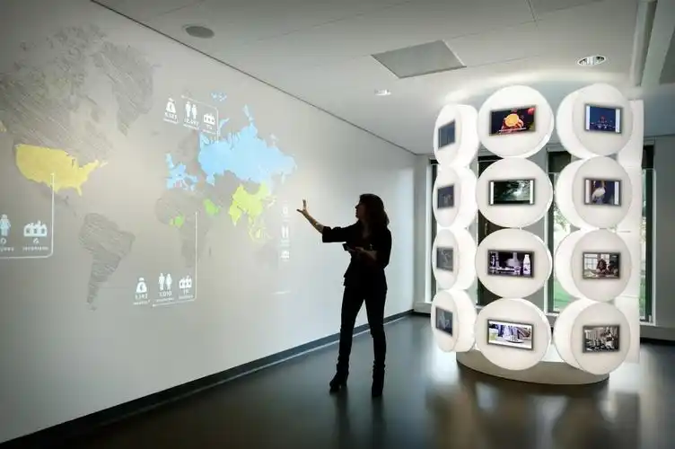 油墨导电互动墙展项介绍_nuiwin互动系统