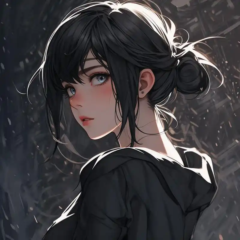 动漫女生头像,霸气高冷范90