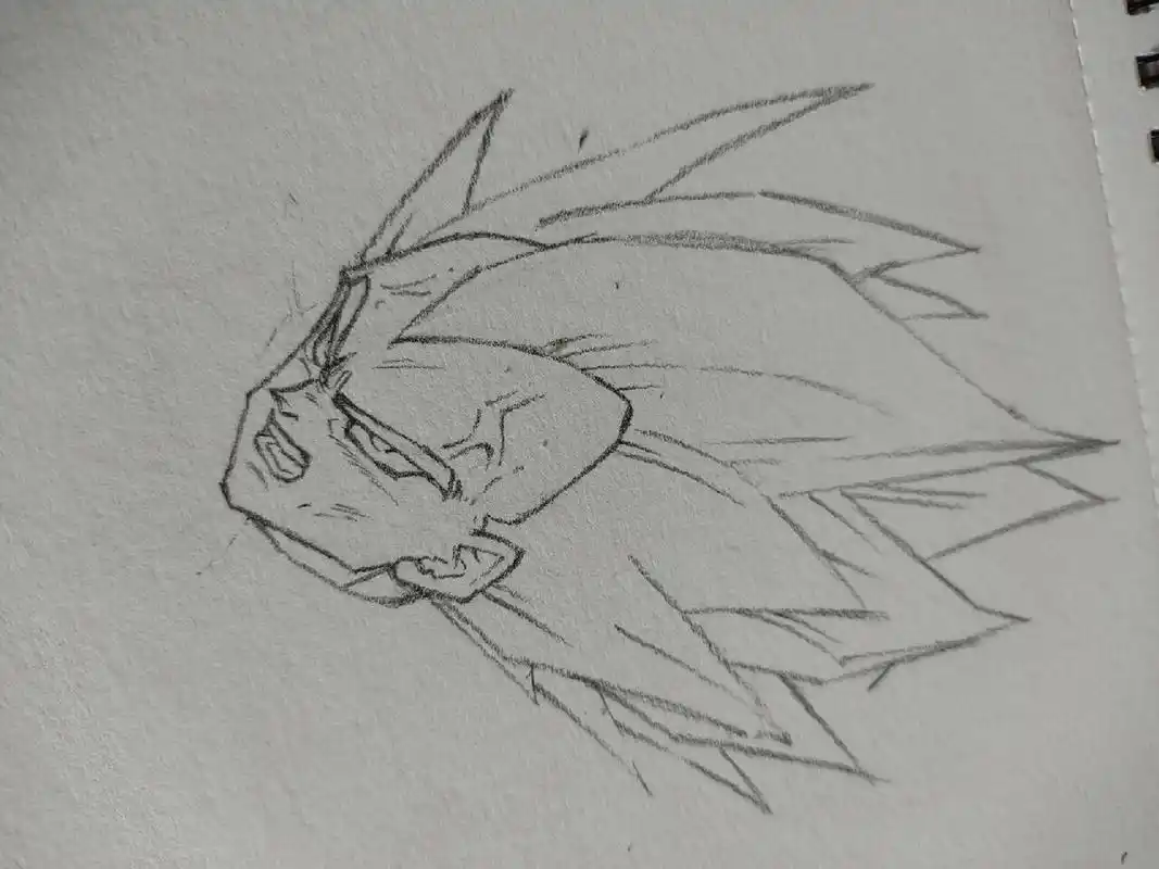 七龙珠绘画 贝吉塔