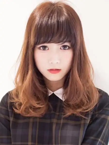 适合鹅蛋脸的日系空气感发型