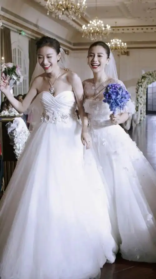 angelababy杨颖倪妮新娘大作战壁纸