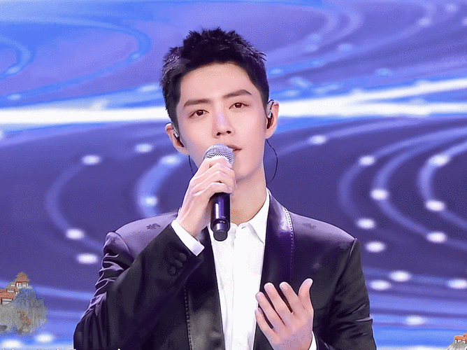 肖战再上央视唱夜空中最亮的星,低头微笑那一刻我哭了