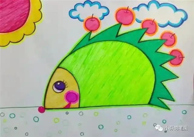 9一12岁画画大全,3~12岁儿童画