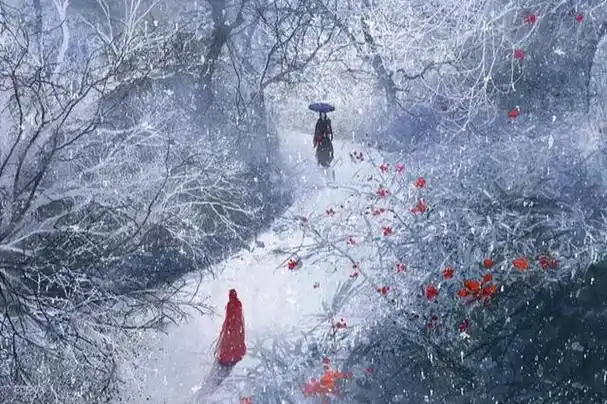 偷一句和"雪"有关的诗,去朋友圈显摆吧