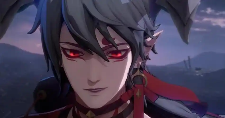 阴阳师ssr鬼切典藏皮:燃烧鬼手 白发 红衣,中等评价的暴躁鬼切