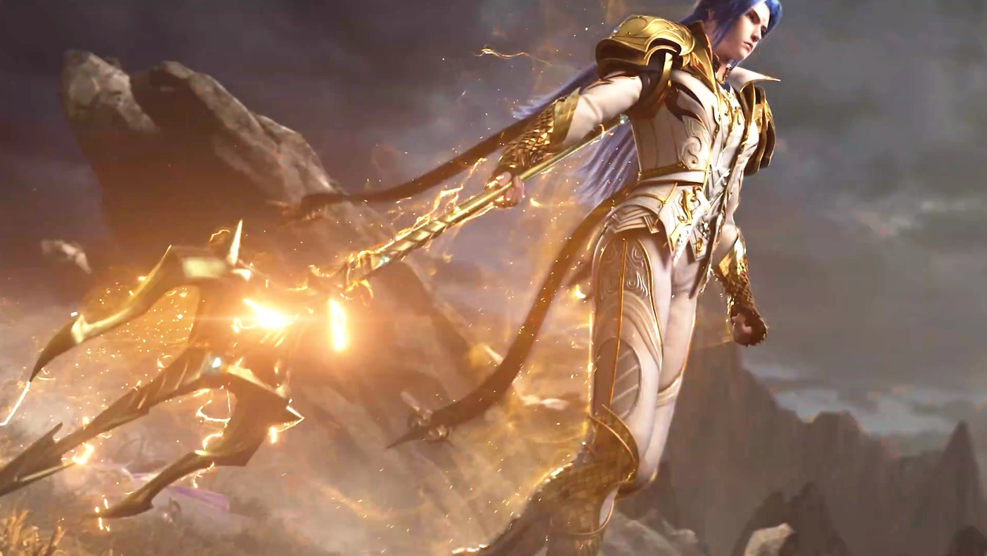 斗罗:海神唐三"设计稿"曝光,疑似参考海王形象,2.5米三叉戟超霸气der