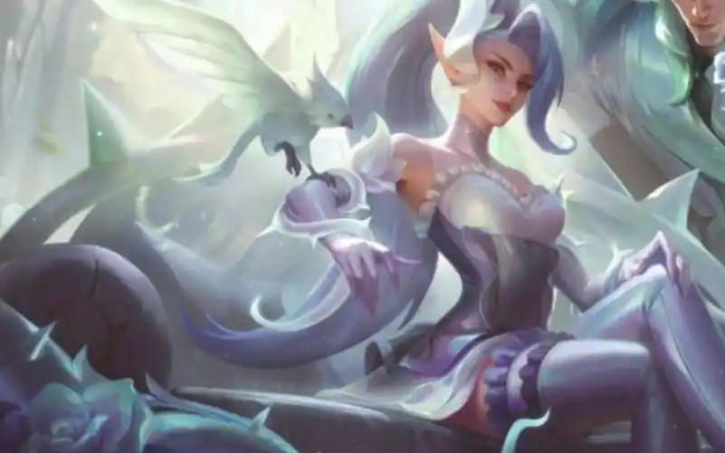 【英雄联盟lol】水晶玫瑰 婕拉 皮肤&3d人物展示 2021情人节限定_哔哩