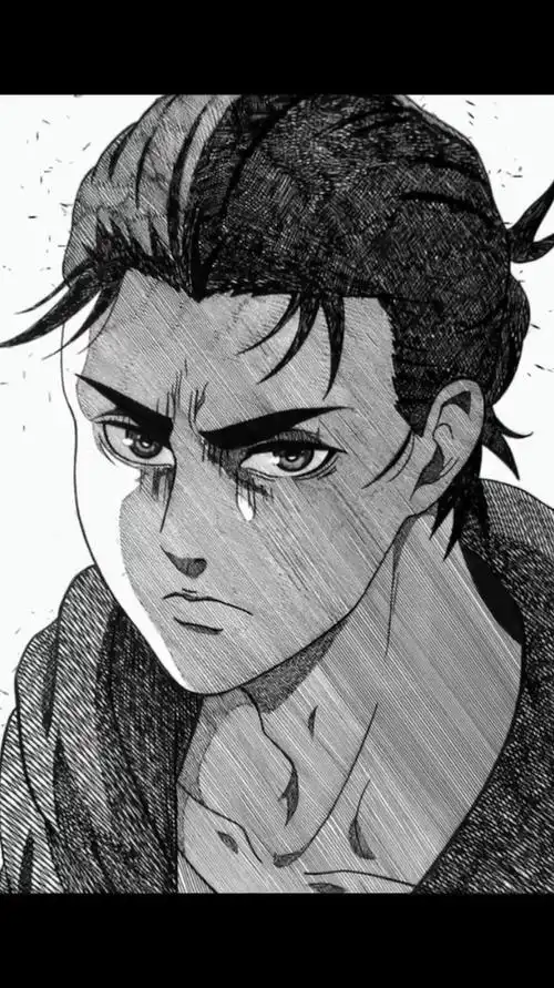 咱也来画个艾伦耶格尔