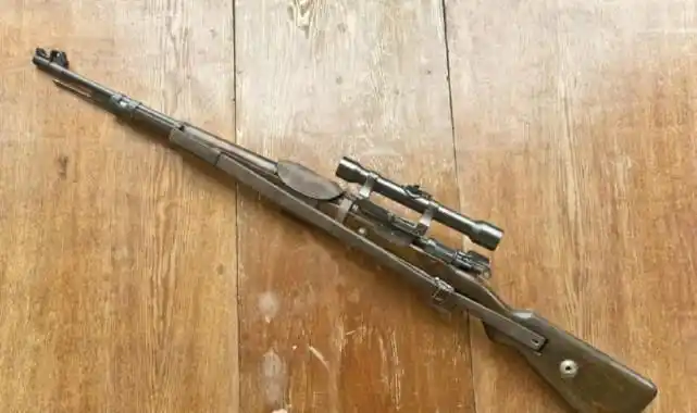 美国藏友收藏的一杆98k狙击步枪, 做工精细, 堪称精美!_网易订阅