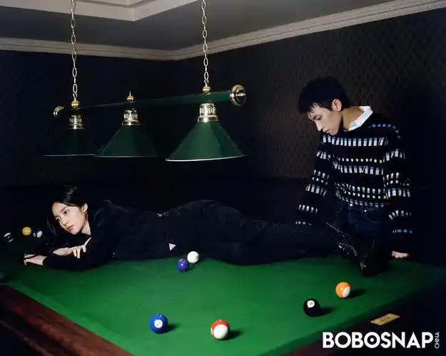 万鹏俞彬时尚大片