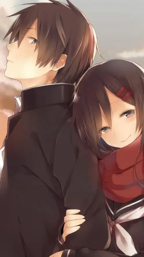 清新唯美动漫少女手机壁纸