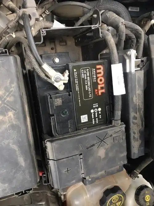 莫尔/moll 蓄电池 电瓶 l2-400【反锥】/6-qw-60(550)-ln2【加赠延保