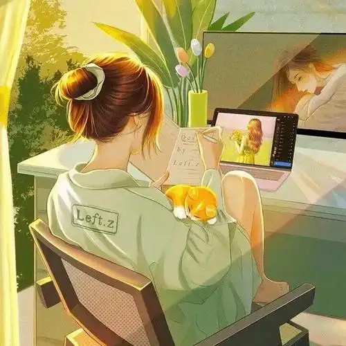 神仙治愈系动漫头像 | 带着光的头像_wi-fi_图片_字体