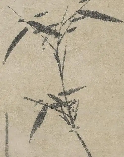 元 吴镇 多福图