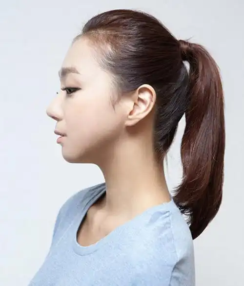 高马尾辫怎么扎好看又清爽图解片