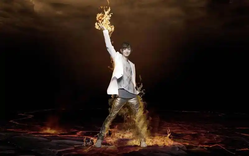 韩国帅哥朴灿烈桌面壁纸