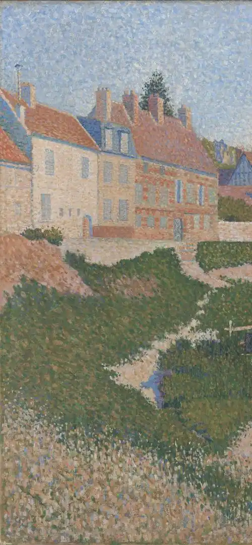 大师作品分享法国新印象派点彩派画家保罗西涅克与他的风景画