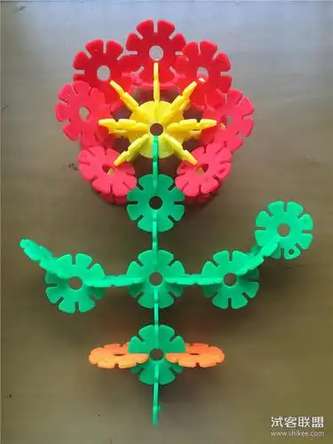 试客社区 -雪花片早教拼插积木