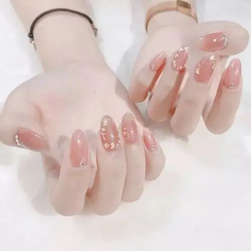 秋冬果冻色美甲,低调又温柔_腾讯新闻