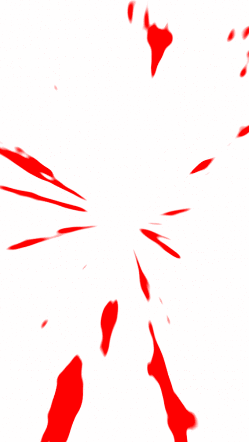 喷溅的鲜血gif图