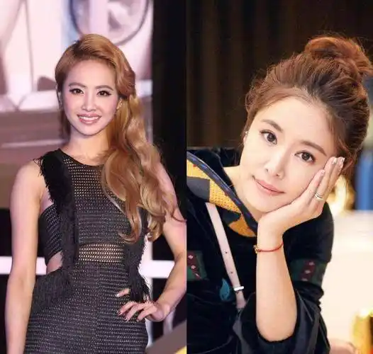 早年间蔡依林的照片更像林心如,甚至有人说蔡依林就是照着林心如整容