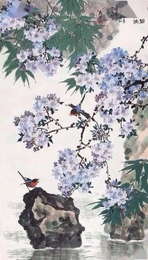 67国画里的绝美春色太醉人了