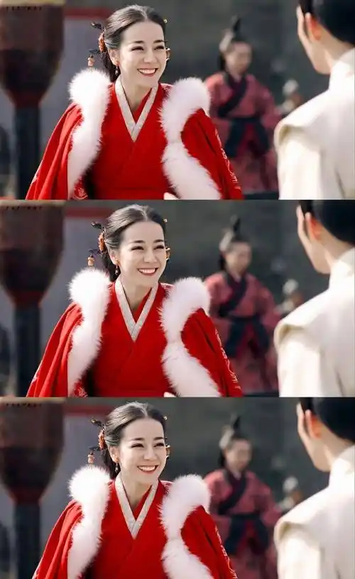 迪丽热巴的红衣古装造型,白凤九,烈如歌,狐妖小红娘,都好美啊_红色