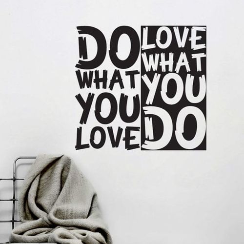 ins风简约北欧英文字母墙贴 客厅沙发床头电视背景墙装饰墙画贴纸