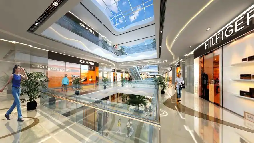 高标准实力打造的商场装修效果图_宣传推广_室内设计联盟 - powered b