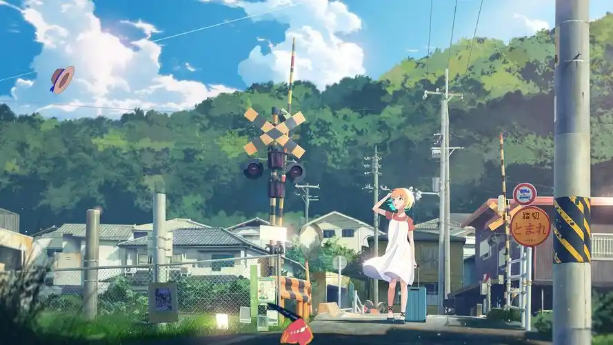 动漫风电脑壁纸 爱了__财经头条