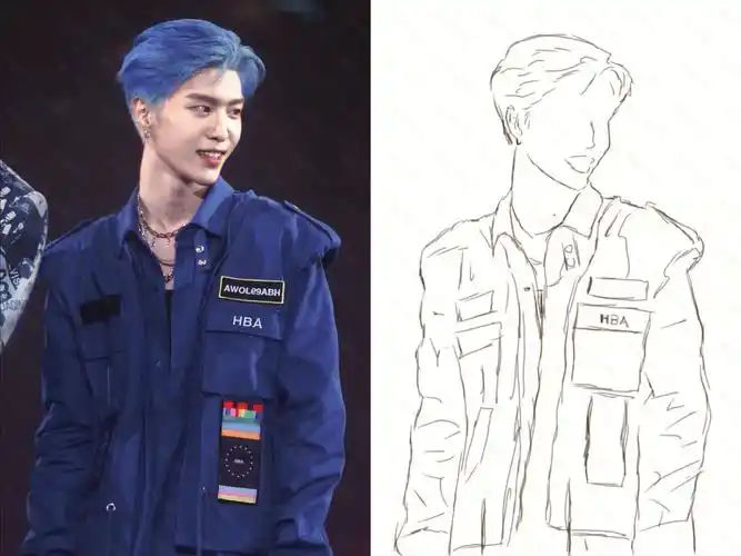 随意画的一些范丞丞线稿