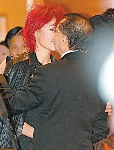 容祖儿,杨受成(图片来源:网络)