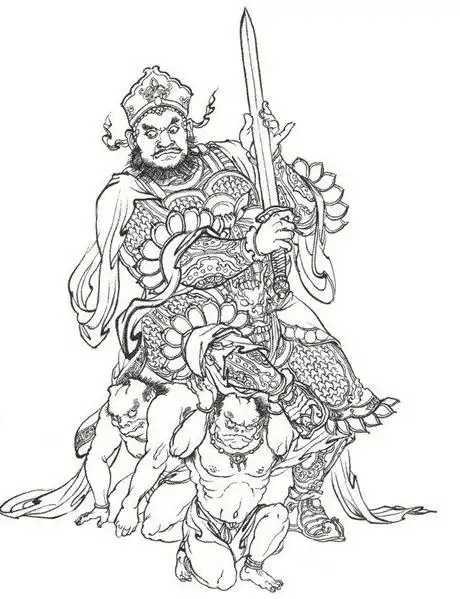 封神英雄榜中魔家四将