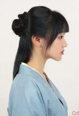宋风女子发式:少女双挂垂髻,天真烂漫|假发|发髻|盘发|马尾|step_网易