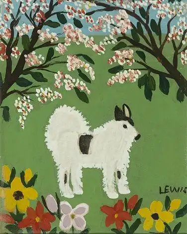 我找来了莫娣刘易斯的作品