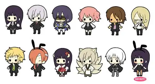 100人以上q版动漫人物合照最好是男的多一点的