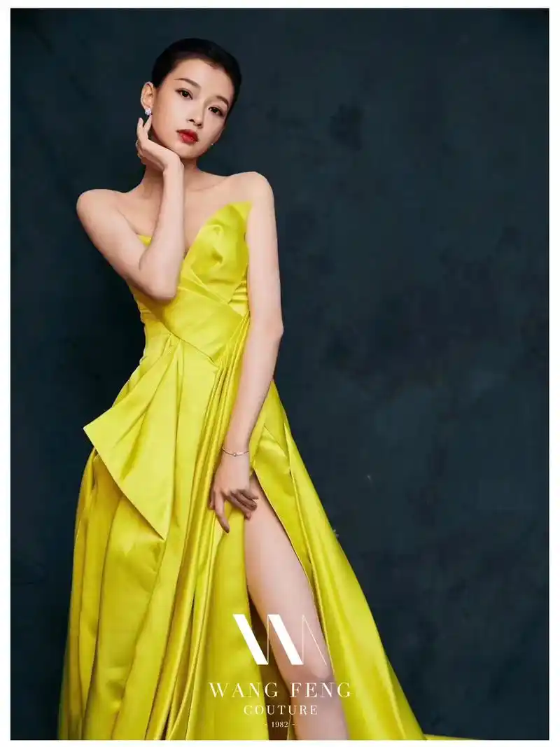 明星同款礼服孙怡wangfeng