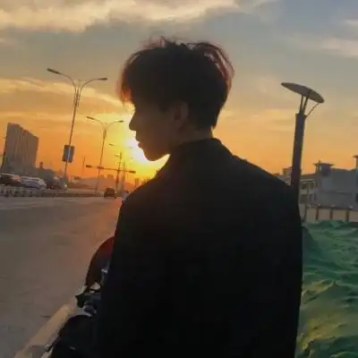 男生背影/侧脸头像